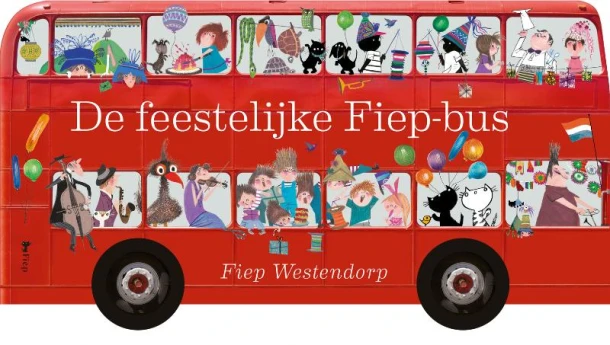 De feestelijke Fiep-bus – boek cover