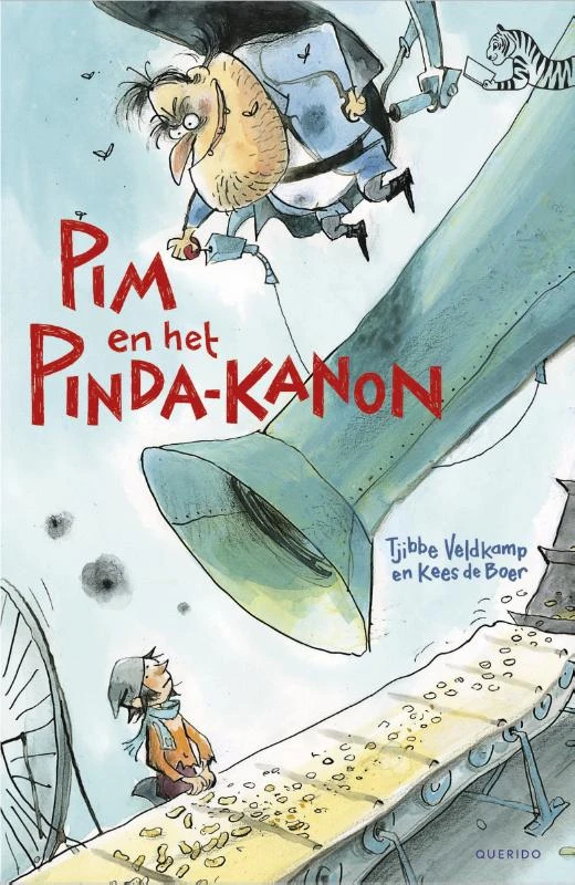 Pim en het pinda-kanon – Tjibbe Veldkamp – boek cover