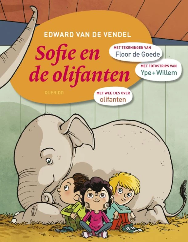 Sofie en de olifanten – Edward van de Vendel – boek cover