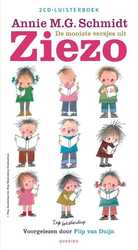 DE MOOISTE VERSJES UIT ZIEZO LUISTERBOEK – A.M.G. Schmidt – boek cover