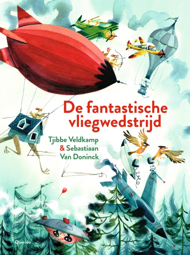 De fantastische vliegwedstrijd – Tjibbe Veldkamp – boek cover
