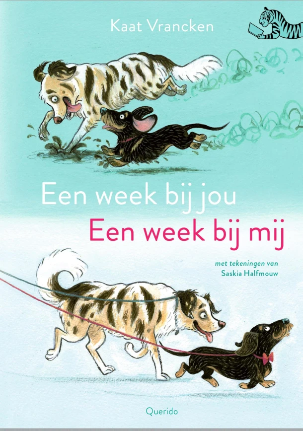 Een week bij jou, een week bij mij – Kaat Vrancken – boek cover