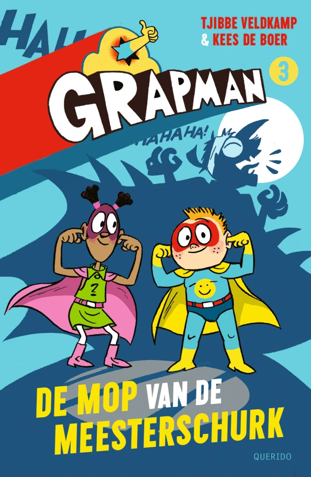 Grapman. De mop van de meesterschurk – Tjibbe Veldkamp – boek cover