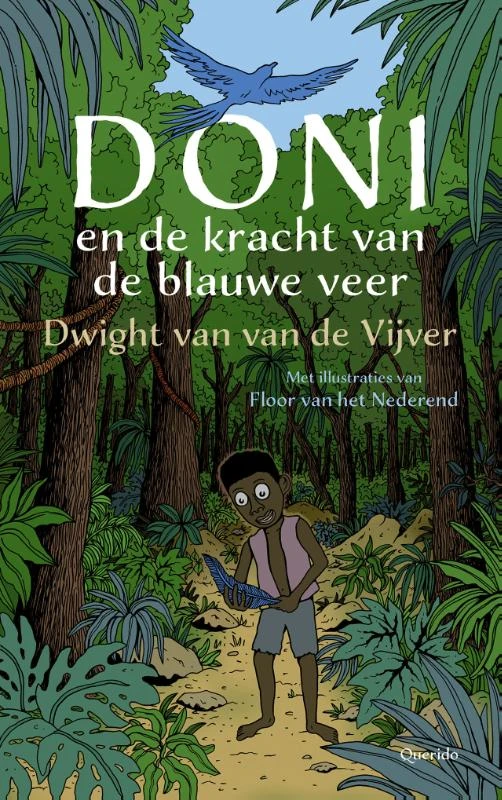 Doni en de kracht van de blauwe veer – Dwight van van de Vijver – boek cover