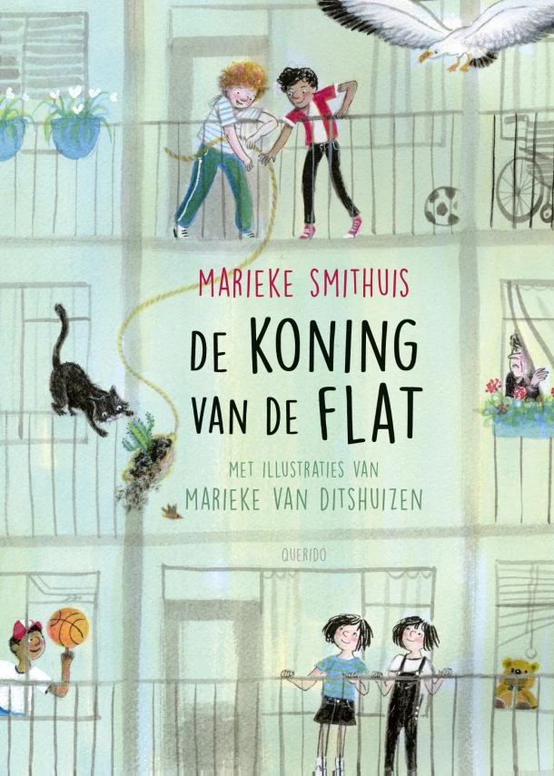 De koning van de flat – Marieke Smithuis – boek cover