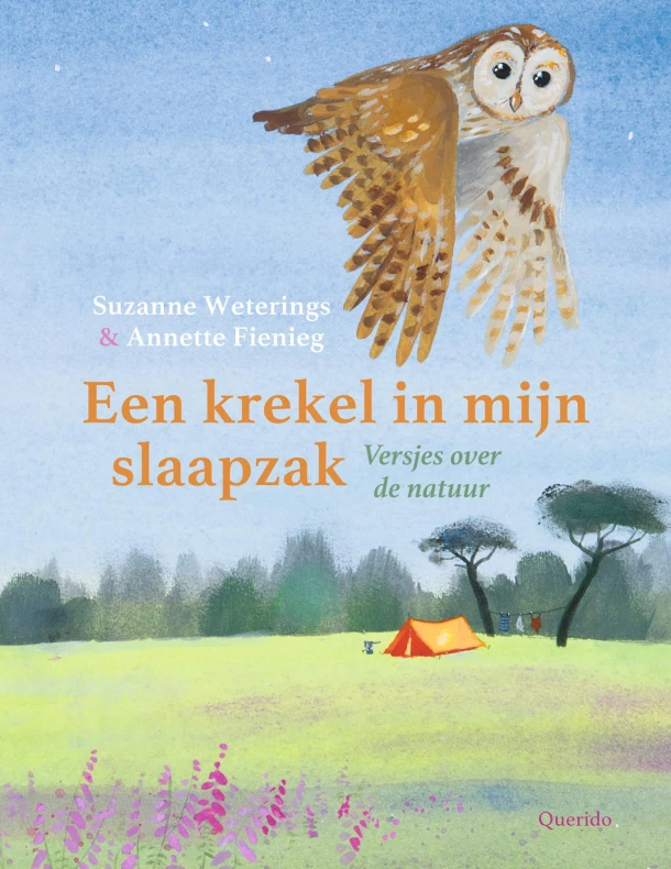Een krekel in mijn slaapzak – Suzanne Weterings – boek cover