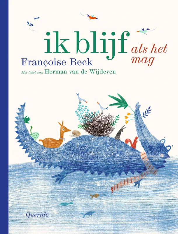 Ik blijf, als het mag – Françoise Beck – boek cover