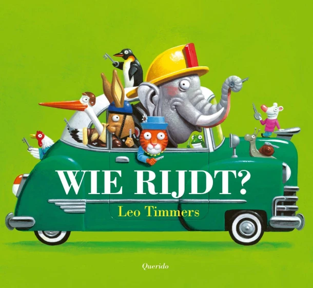 Wie rijdt? – Leo Timmers – boek cover