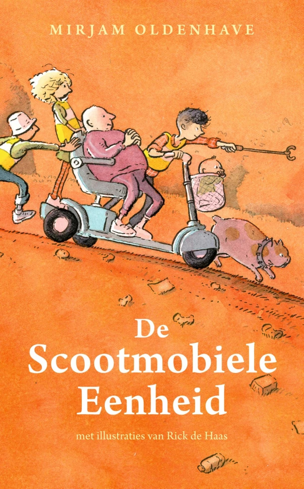 De Scootmobiele Eenheid – Mirjam Oldenhave – boek cover
