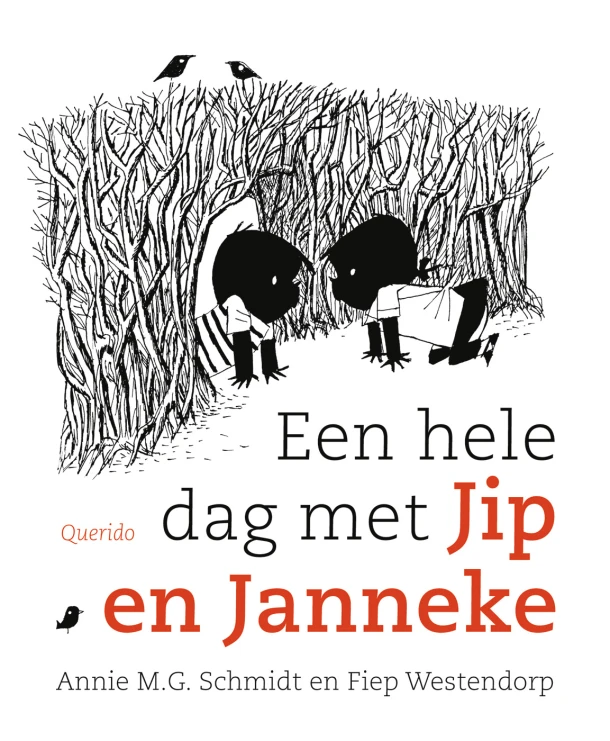 Een hele dag met Jip en Janneke – Annie M.G. Schmidt – boek cover
