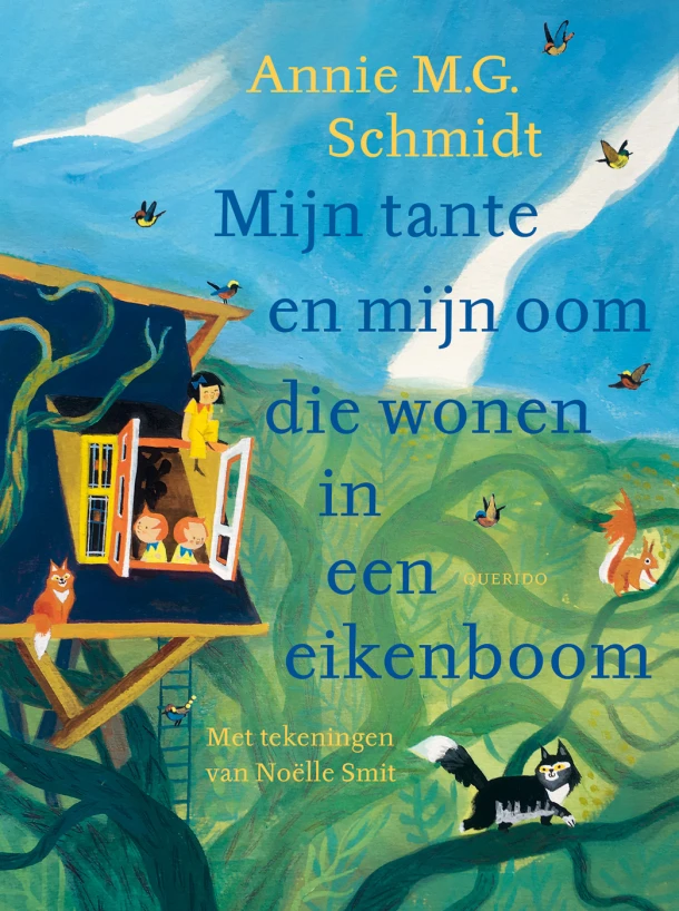 Mijn tante en mijn oom die wonen in een eikenboom – Annie M.G. Schmidt – boek cover