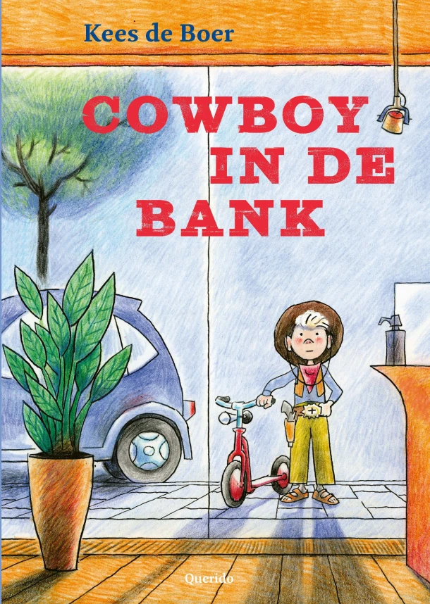 Cowboy in de bank – Kees de Boer – boek cover