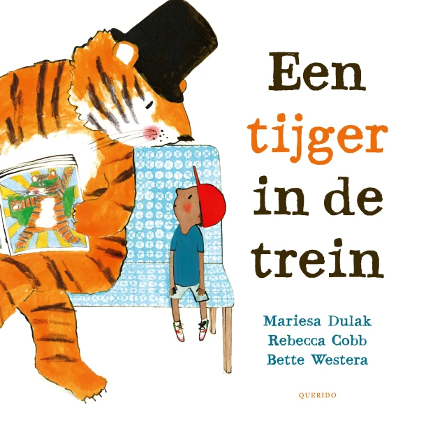 Een tijger in de trein – Mariesa Dulak – boek cover