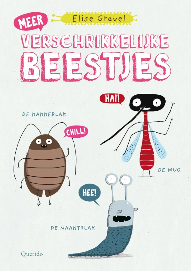 Meer verschrikkelijke beestjes – Elise Gravel – boek cover