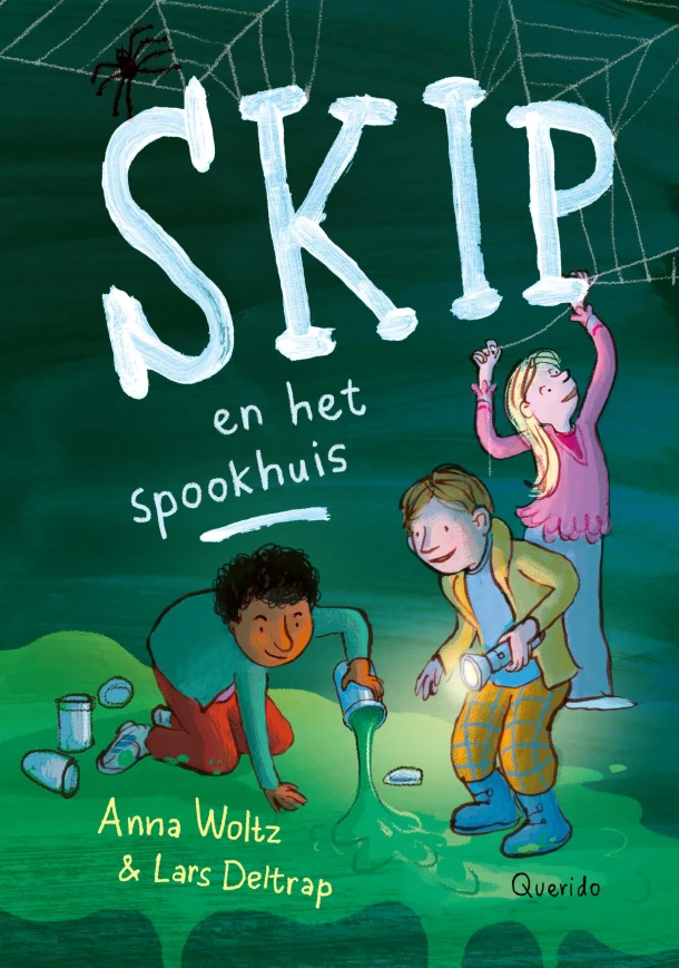 Skip en het spookhuis – Anna Woltz – boek cover
