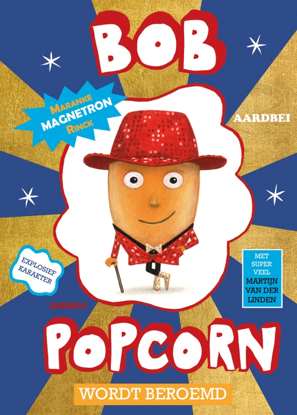 Bob Popcorn wordt beroemd – Maranke Rinck – boek cover