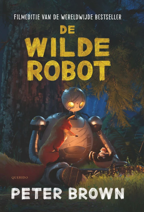 De wilde robot – Peter Brown – boek cover