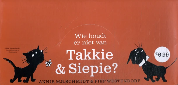 Kleine Takkie/Siepie display + 2x6 exx – Annie M.G. Schmidt – boek cover