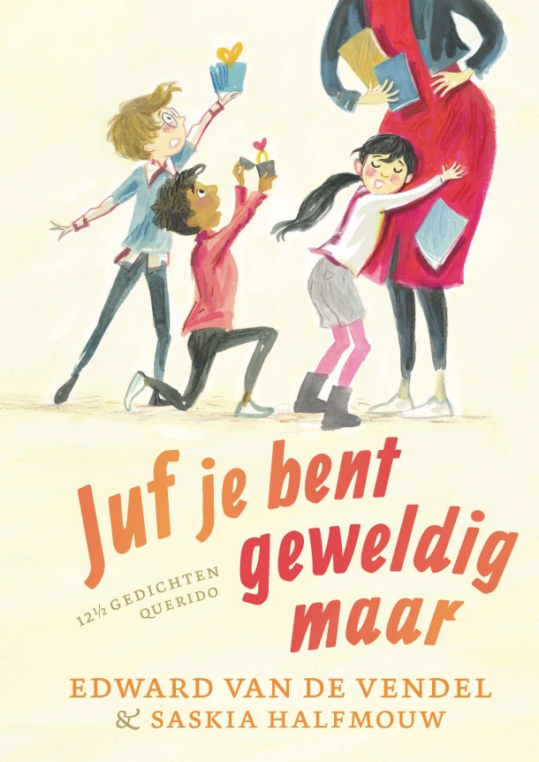 Juf je bent geweldig maar – Edward van de Vendel – boek cover