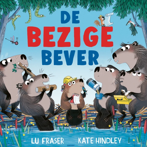 De bezige bever – Lu Fraser – boek cover