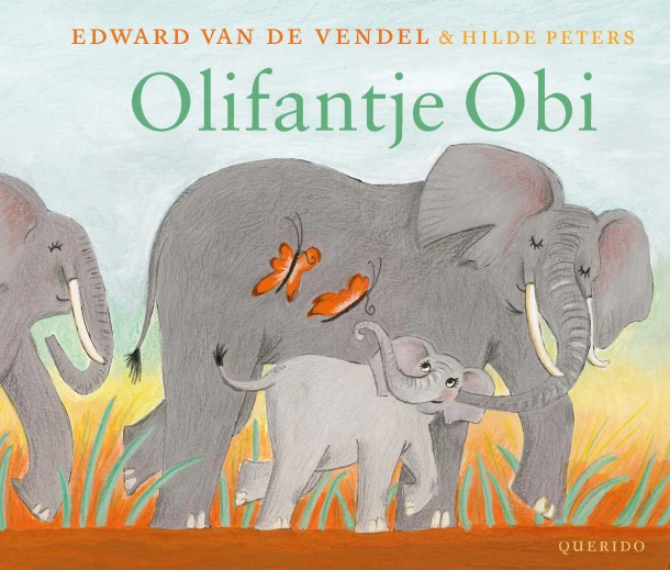 Olifantje Obi – Edward van de Vendel – boek cover