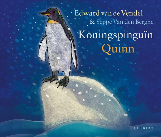 Koningspinguïn Quinn – Edward van de Vendel – boek cover