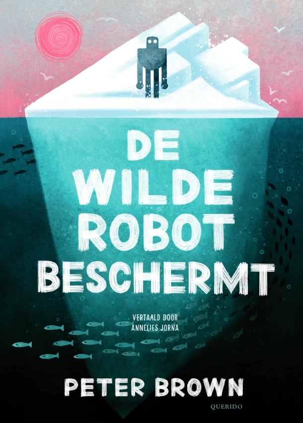 De wilde robot beschermt – Peter Brown – boek cover