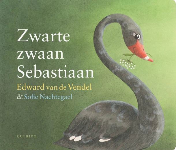 Zwarte zwaan Sebastiaan – Edward van de Vendel – boek cover