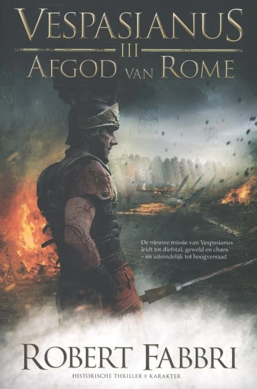 Afgod van Rome – Robert Fabbri – boek cover