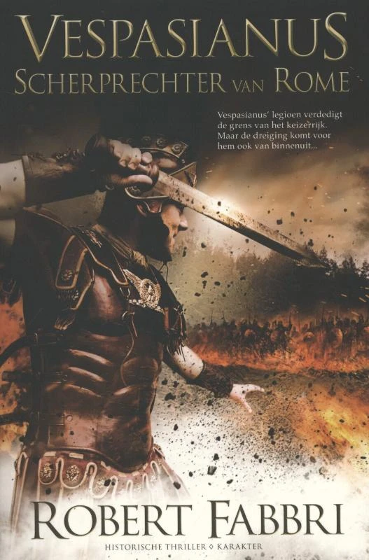 Scherprechter van Rome – Robert Fabbri – boek cover