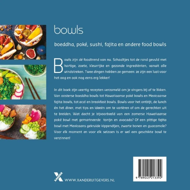 Bowls - Buddha, Poké, Sushi, Fajita en andere foodbowls – Machteld Smid – boek cover