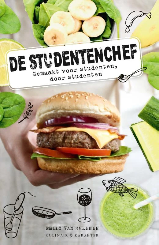 De studentenchef – Emily van Rheenen – boek cover