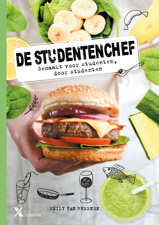 De studentenchef – Emily van Rheenen – boek cover