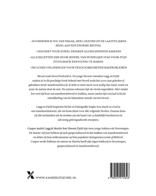 Zuurdesem – Casper André Lugg – boek cover