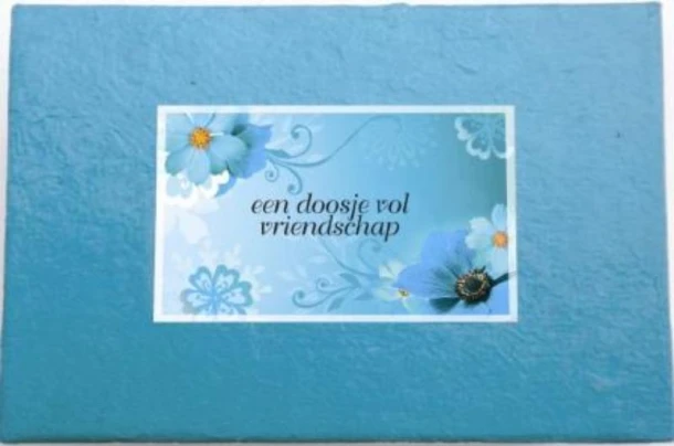 Een doosje vol vriendschap (kleur) – boek cover