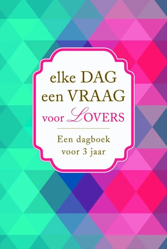 Elke dag een vraag voor lovers – boek cover