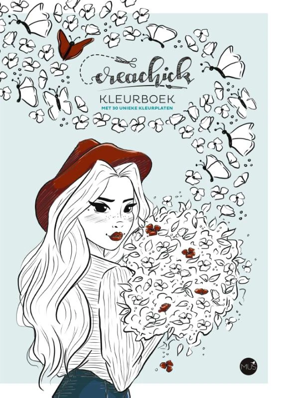 CreaChick Kleurboek – CreaChick – boek cover