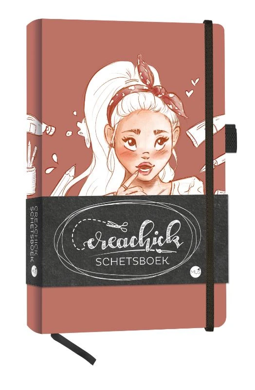 CreaChick Schetsboek – CreaChick – boek cover