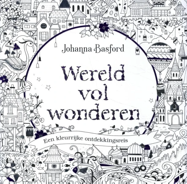 Wereld vol wonderen – Johanna Basford – boek cover