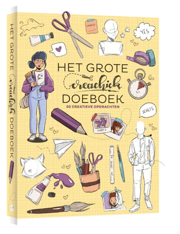 Het grote CreaChick doeboek – CreaChick – boek cover