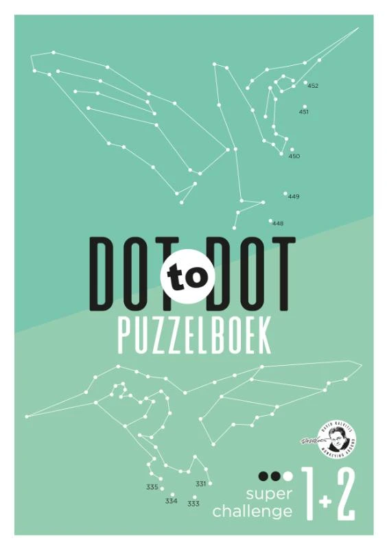 Dot to dot puzzelboek – David Kalvitis – boek cover