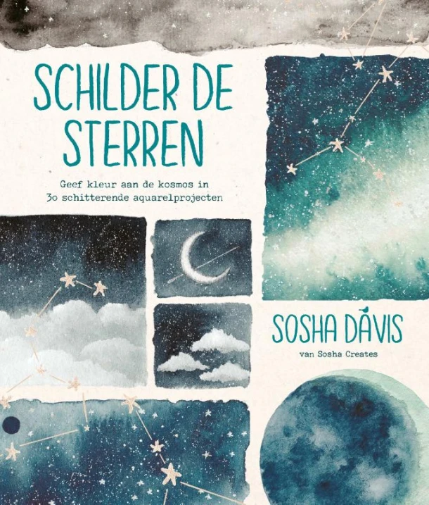 Schilder de sterren – Sosha Davies – boek cover