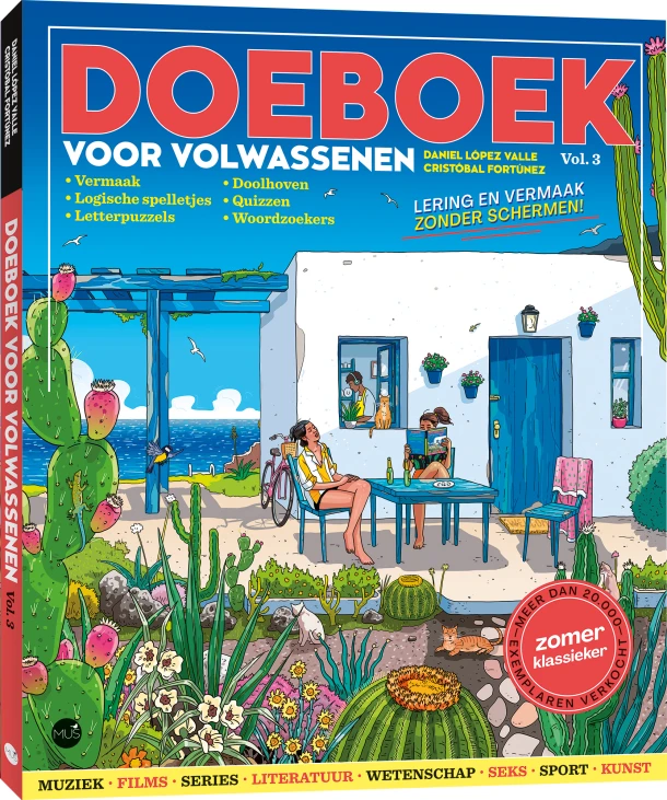 Doeboek voor volwassenen vol.3 – Daniel López Valle – boek cover