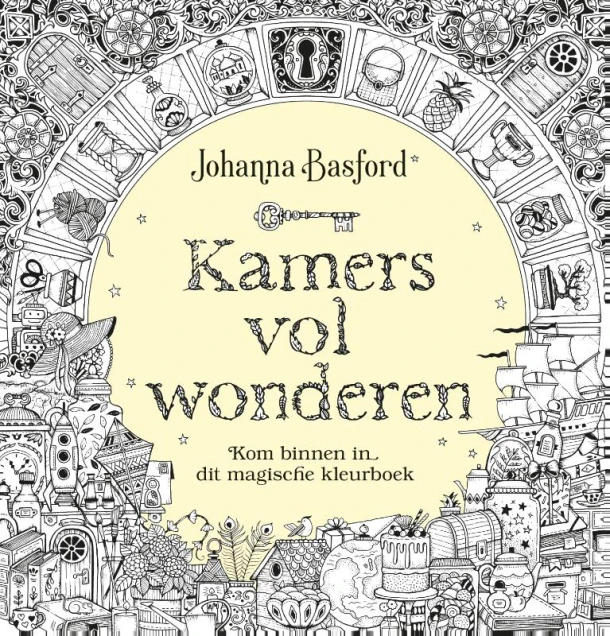 Kamers vol wonderen – Johanna Basford – boek cover