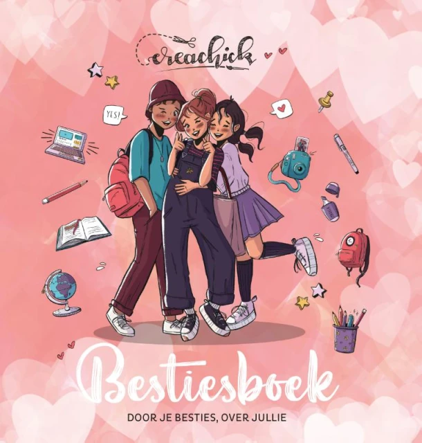 CreaChick Bestiesboek – CreaChick – boek cover