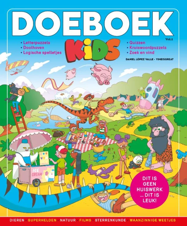 Doeboek kids vol. 1 – Blackie Books – boek cover