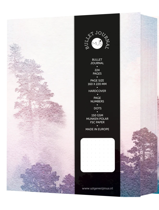 MUS Bullet Journal-Cloudforest – MUS – boek cover