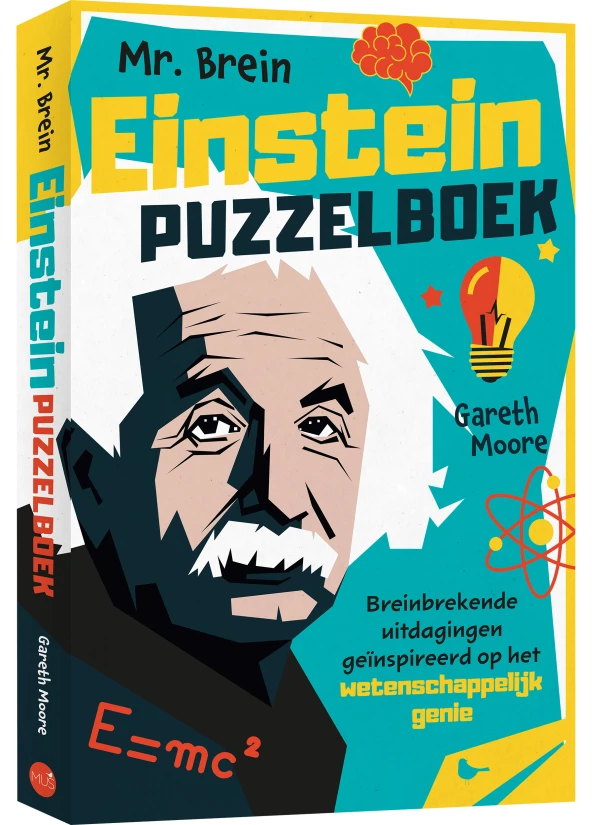 Mr. Brein Einstein Puzzelboek – Gareth Moore – boek cover