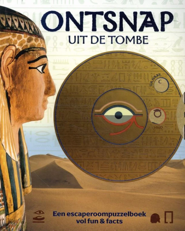 Ontsnap uit de tombe – Philip Steel – boek cover