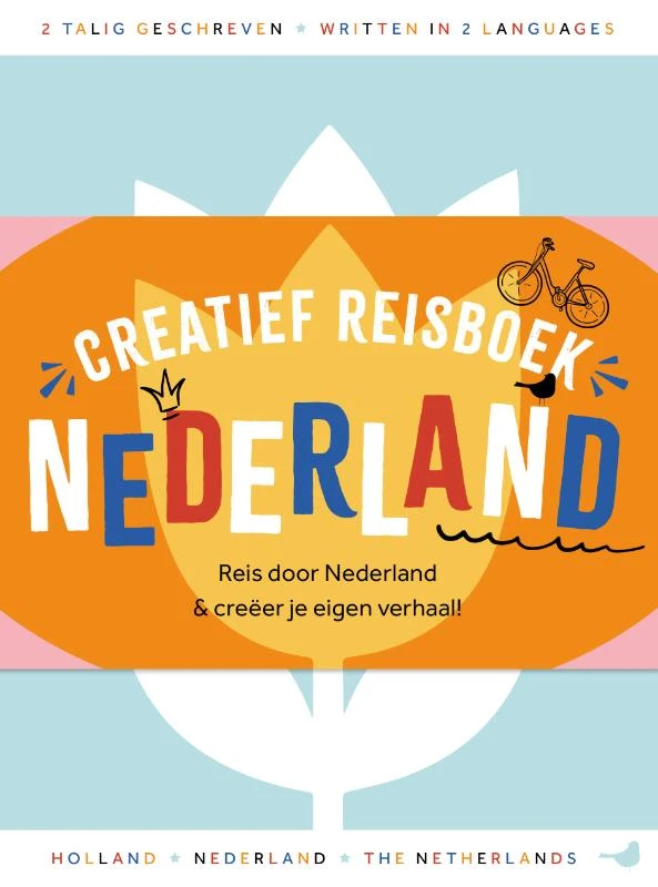 Creatief reisboek Nederland – boek cover
